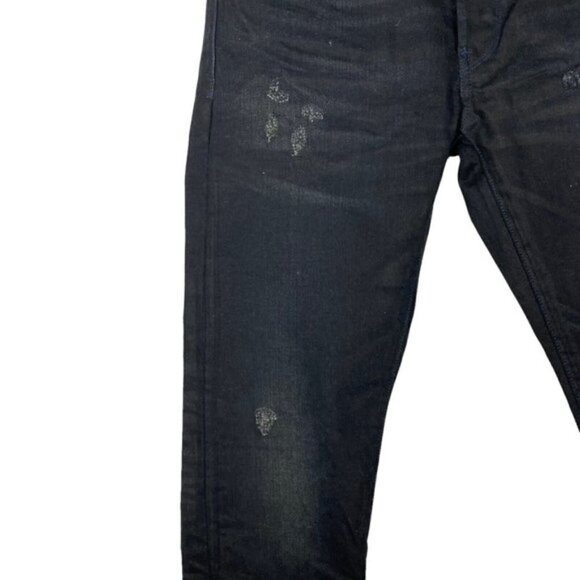 G-star Raw Men's Black Occotis 3301 Slim Jeans Restored Distressed US 31 X 34 - Picture 6 of 16